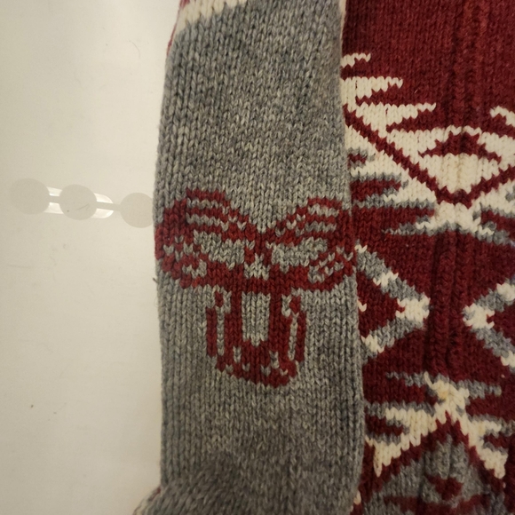 TNA Lambswool collared zipper sweater - Picture 7 of 9